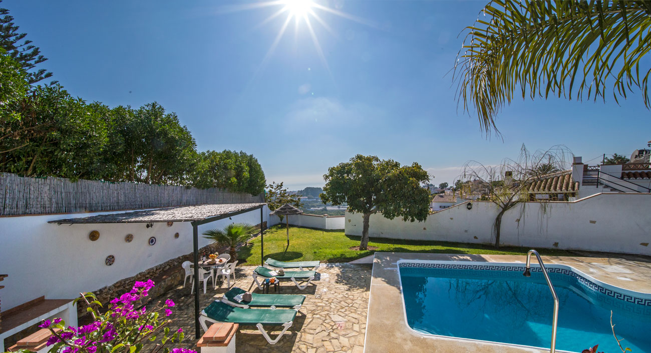 Chalet con piscina en Frigiliana