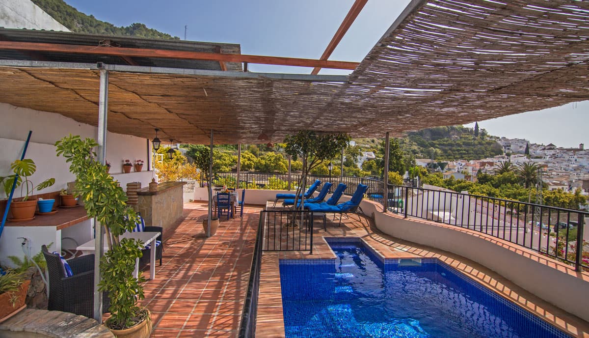 Casa de pueblo con piscina en Frigiliana, Village house with pool in Frigiliana, Dorfhaus mit Schwimmbad in Frigiliana, Maison de village avec piscine à Frigiliana